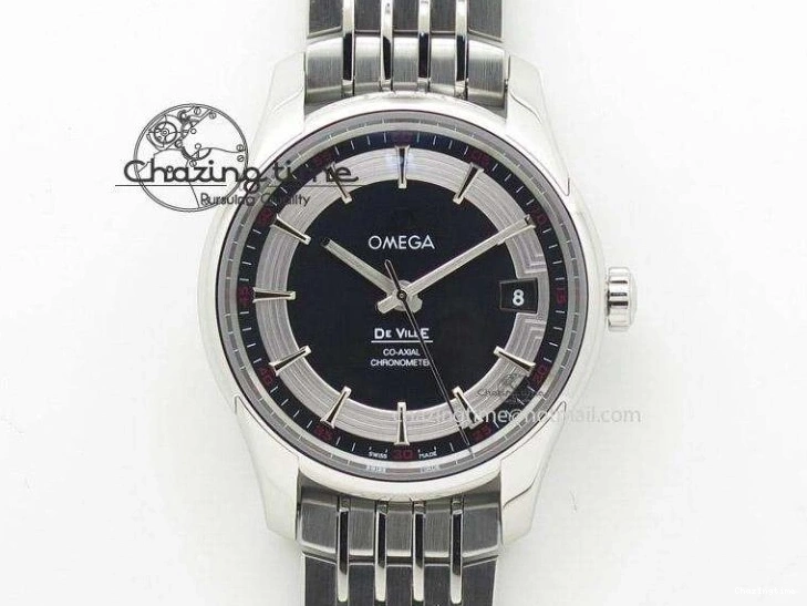 0811 Ladies’ De Ville Trésor Diamond SS 3AF 1:1 Best Edition White MOP Dial RG Markers On Black Fabric strap Swiss Quartz Comfortable 7884